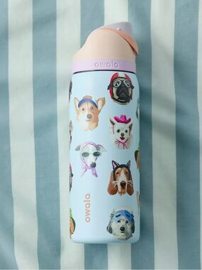 Owala X UO collab Limited Edition “Dog Collage” water  bottle